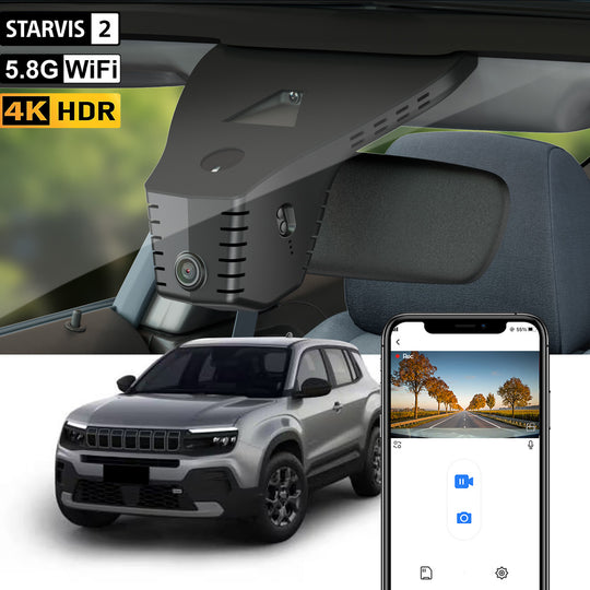 【STARVIS 2】FITCAMX Dashcam für Jeep Avenger 2023–2026