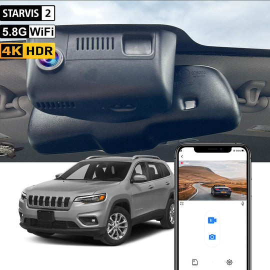 FITCAMX Dashcam für Jeep Cherokee 2014–2022