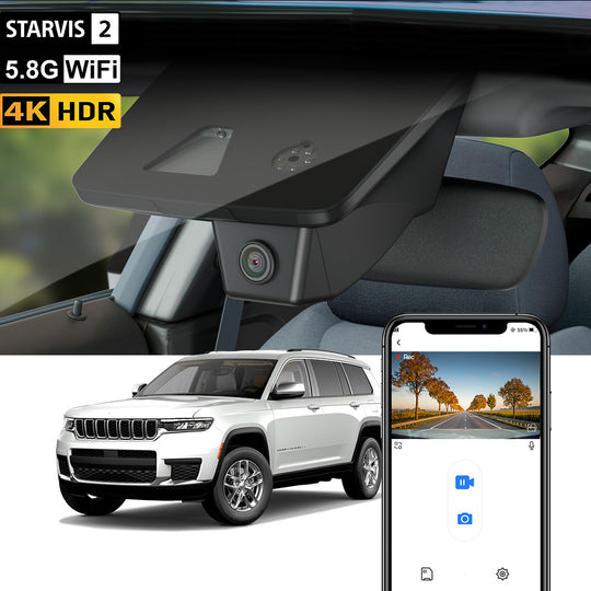 Dash cam FITCAMX per Jeep Grand Cherokee 2018-2022