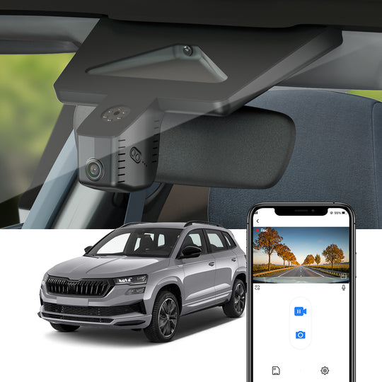 FITCAMX Dash Cam for Skoda Karoq 2026 2027