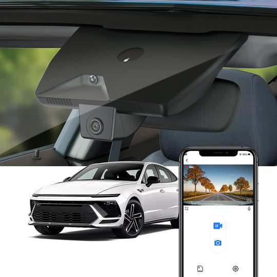 FITCAMX Dash Cam for Hyundai Sonata 2024 2025 (Rear Mirror Cover part number 96030-L1600)