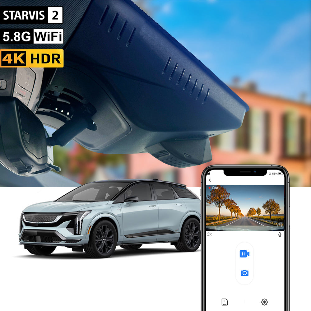 FITCAMX Dashcam für Cadillac XT4 2024–2026