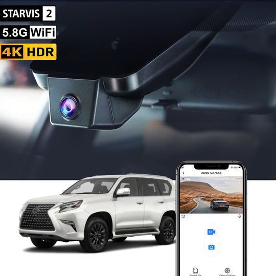FITCAMX Dashcam für Toyota Land Cruiser Prado 2020–2023