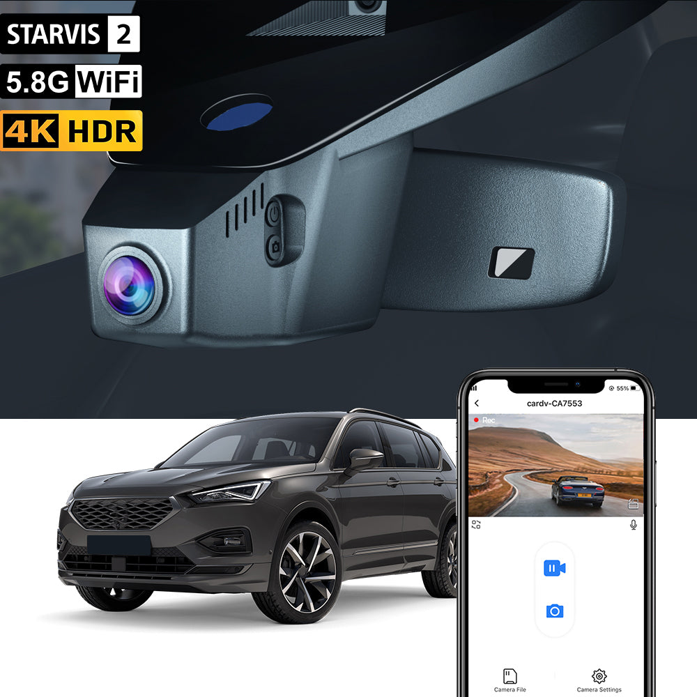 FITCAMX Dashcam für Seat Tarraco 2019–2025