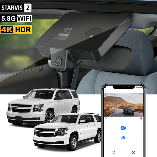 FITCAMX Dashcam für Chevrolet Chevy Suburban (11. Generation) und Tahoe (4. Generation) 2015–2020