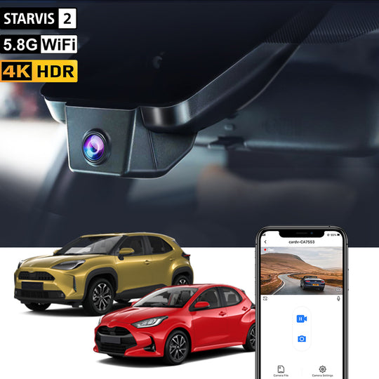 【STARVIS 2】FITCAMX Dash Cam For 2020-2023 Toyota Yaris / Yaris Cross