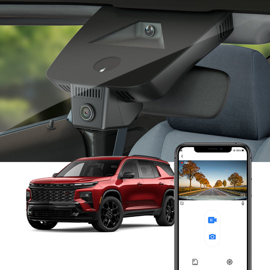 FITCAMX Dash Cam for Chevrolet Chevy Traverse 2024 2025