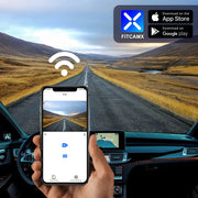 Fitcamx Dash Cam for Hyundai Santa Fe 2024 2025 (Rear Mirror Cover par ...