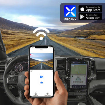 FITCAMX Dash Cam for 2019 - 2024 RAM 1500 2500 3500