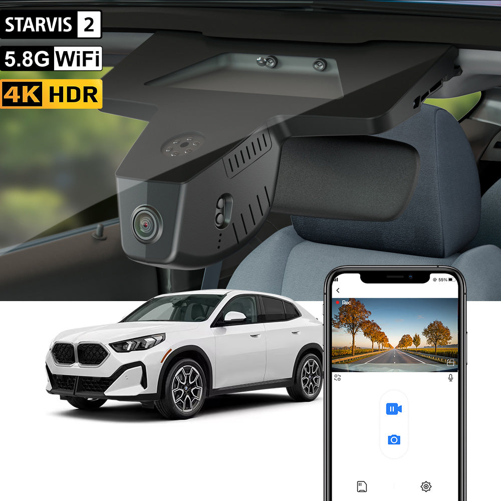 Cámara de salpicadero FITCAMX para BMW X2 (U10) 2024-2026