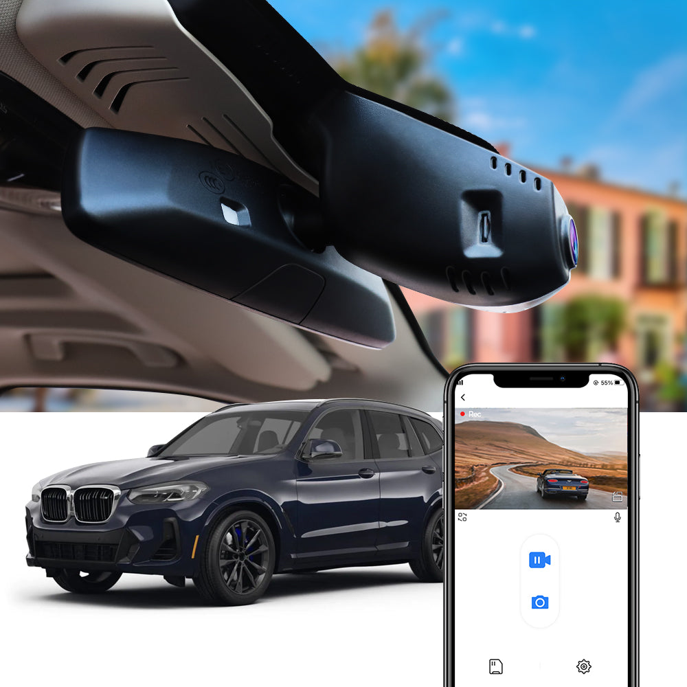 Fitcamx Dash Cam For BMW X3 iX3 X3M 2018-2023 (G01)