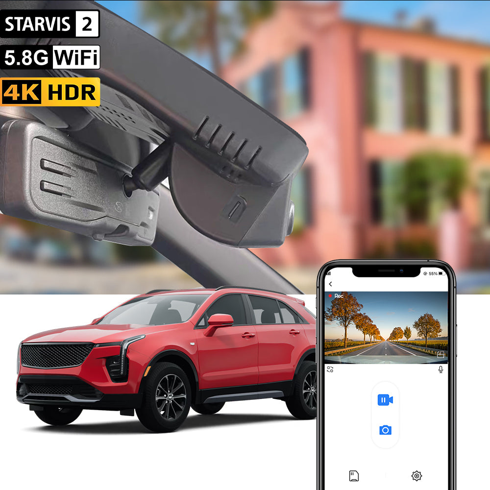 FITCAMX Dashcam für Cadillac XT4 2024–2026