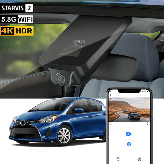 Cámara de salpicadero FITCAMX para Toyota Yaris 2016-2019 MK3