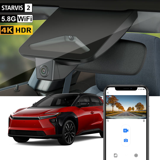 【STARVIS 2】FITCAMX Dash Cam for Toyota bZ4X, bZ 2022-2026