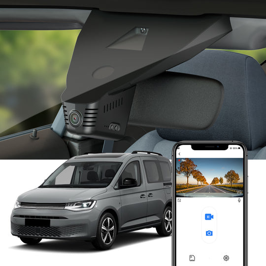 FITCAMX Dash Cam for Volkswagen VW Caddy 2021-2025