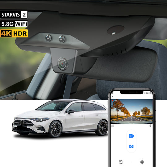 Cámara de salpicadero Fitcamx para Mercedes-Benz EQE Sedan 2023 -2025