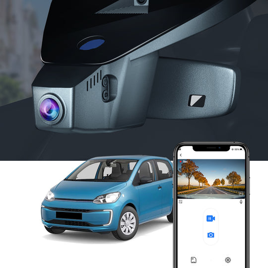 FITCAMX Dash Cam for Volkswagen VW UP, e-Up 2019-2025