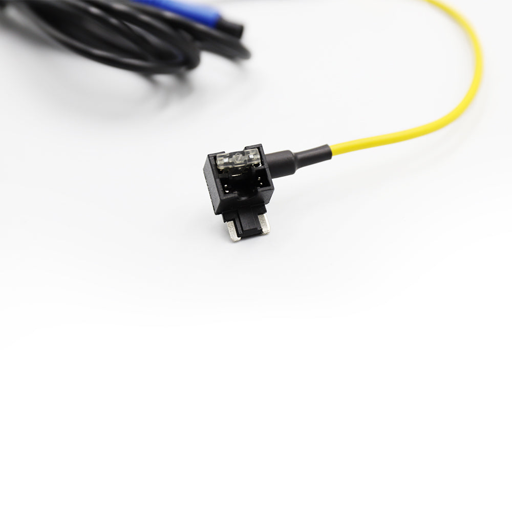 FITCAMX Fuse Box Hardwire Kit - 4 In 1 ATO, Mini, Micro & Low-Profile Mini Fuses (2 Each) - For FITCAMX Dash Cams Only