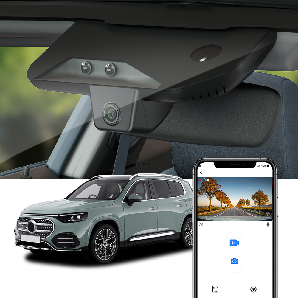 FITCAMX Dashcam für Mercedes-Benz GLB Electric & Hybrid x244, x248 2026–2027