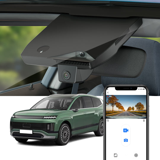 Cámara de salpicadero FITCAMX para Hyundai Ioniq 9 2025 2026 (número de pieza de la cubierta del espejo trasero 96030-GO010)