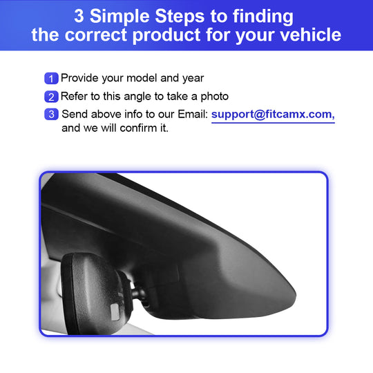 FITCAMX Dash Cam for Ford Mondeo MK5 2019-2021