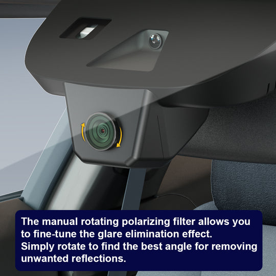 FITCAMX CPL Filter Anti-Glare Circular Polarizing Lens- Only Available For Front Camera