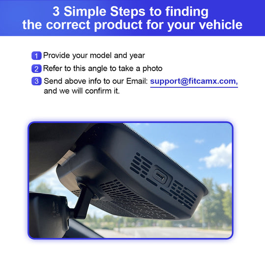 Dash Cam FITCAMX per GMC Terrain 2018-2024