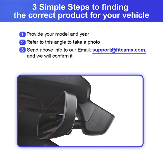 FITCAMX Dash Cam for 2025 Porsche 911 (992.2)