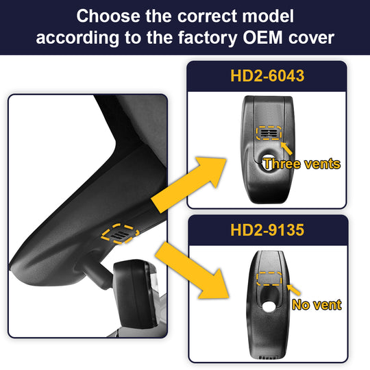 Fitcamx Dash Cam für GMC Terrain 2018-2024