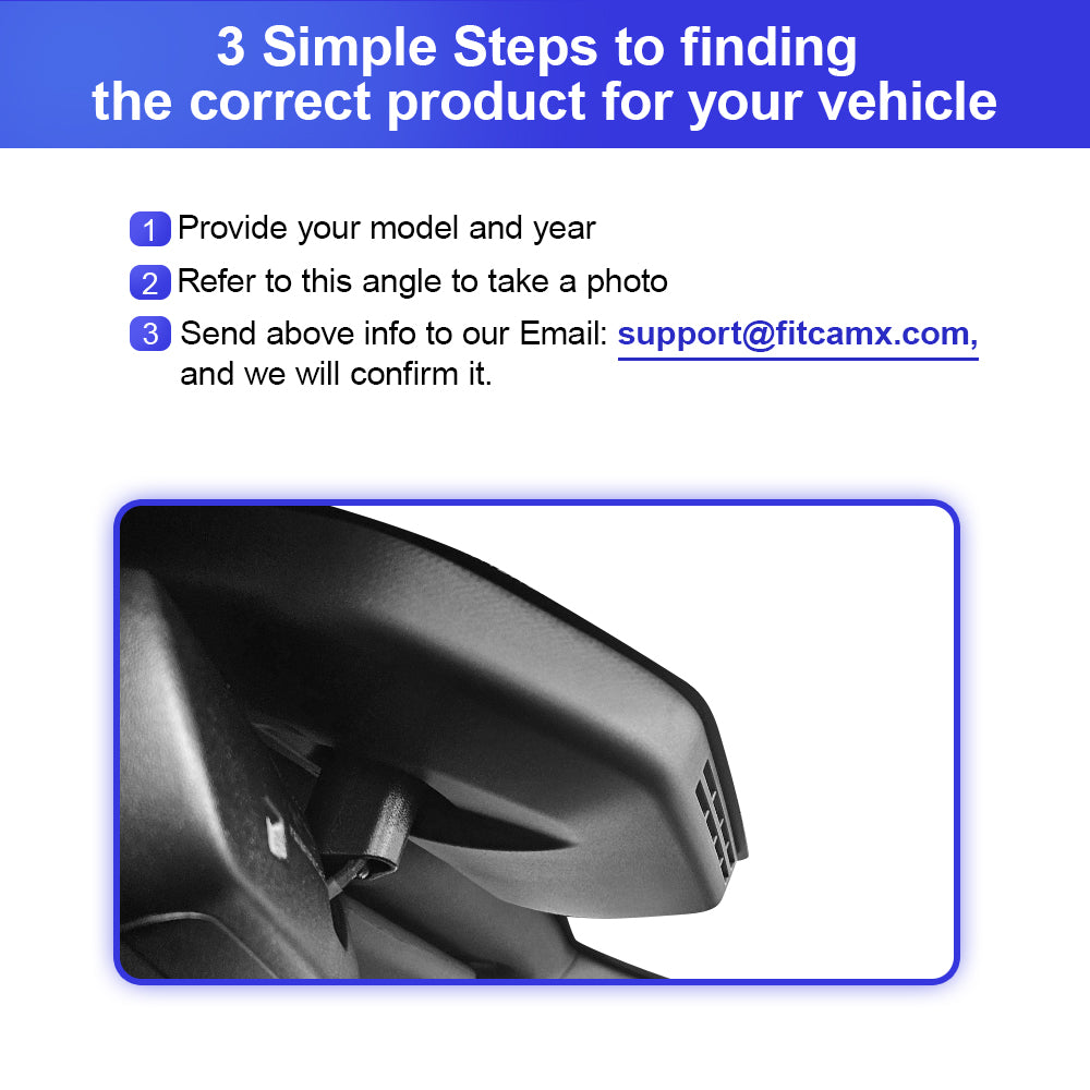 FitCamx Dash Cam para Toyota Land Cruiser 300 (LC300) 2025