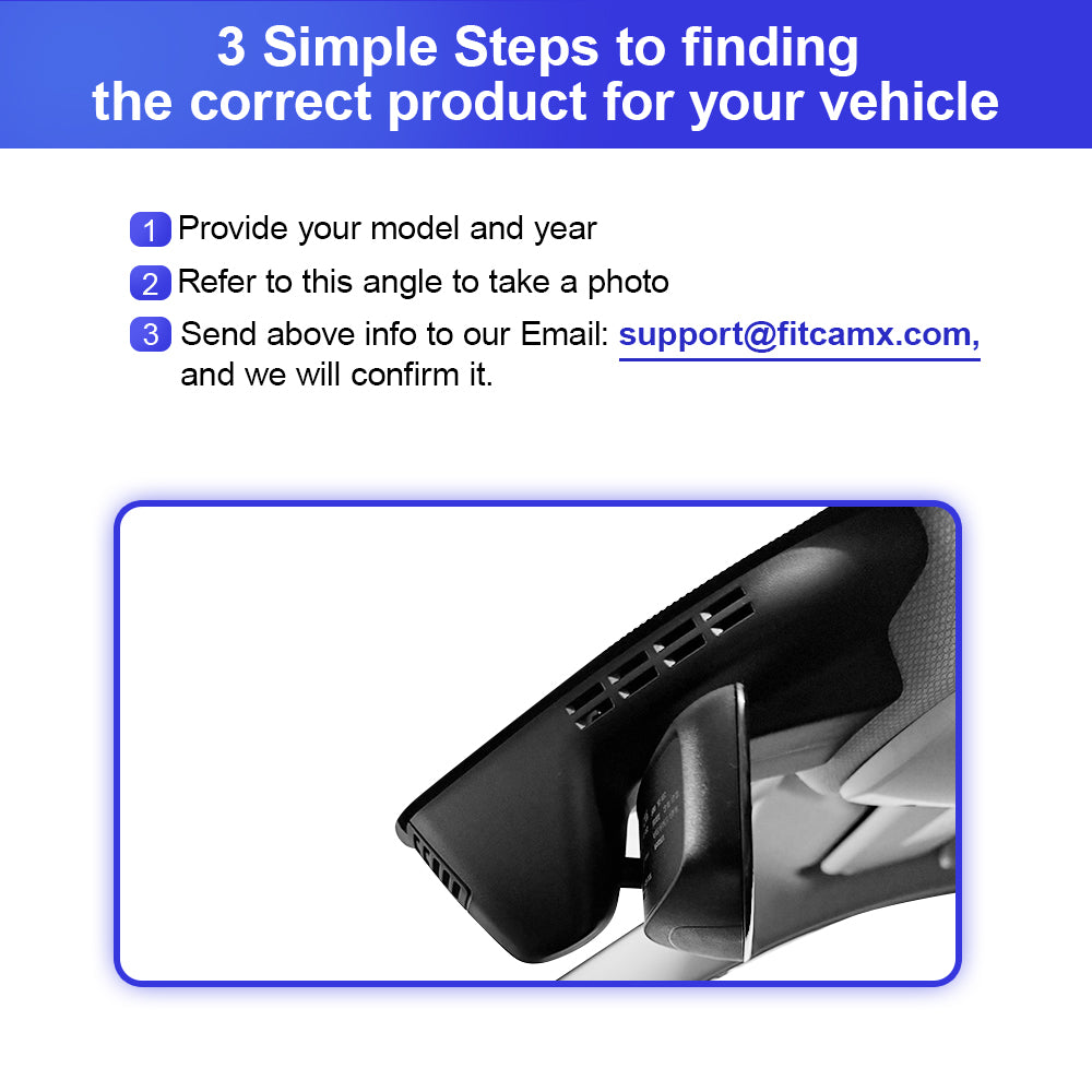 Fitcamx Dash Cam pour Jeep Grand Cherokee 2018-2021