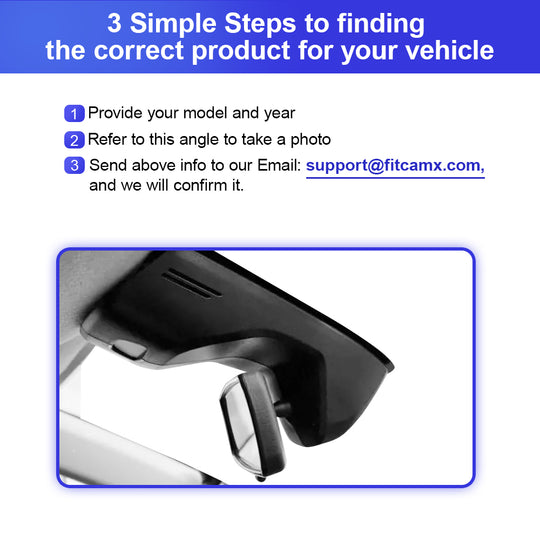 Dash Cam FITCAMX per Peugeot 408, 408GT PHEV 2024 2025