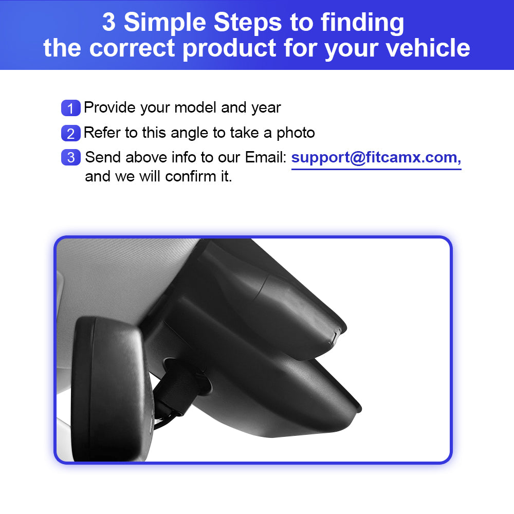 FITCAMX Dashcam für Lexus LX600, 700h 2025