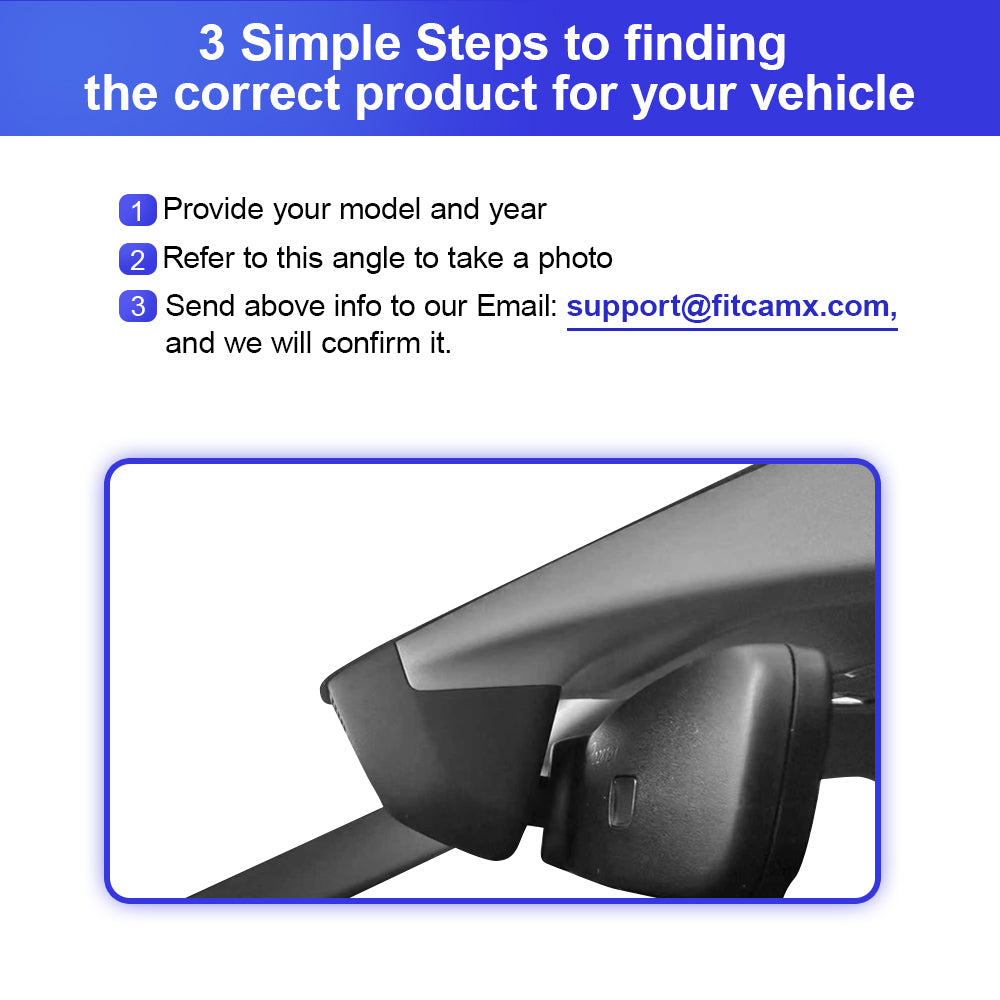 Cámara de salpicadero FITCAMX para Volkswagen Touran 2016-2025