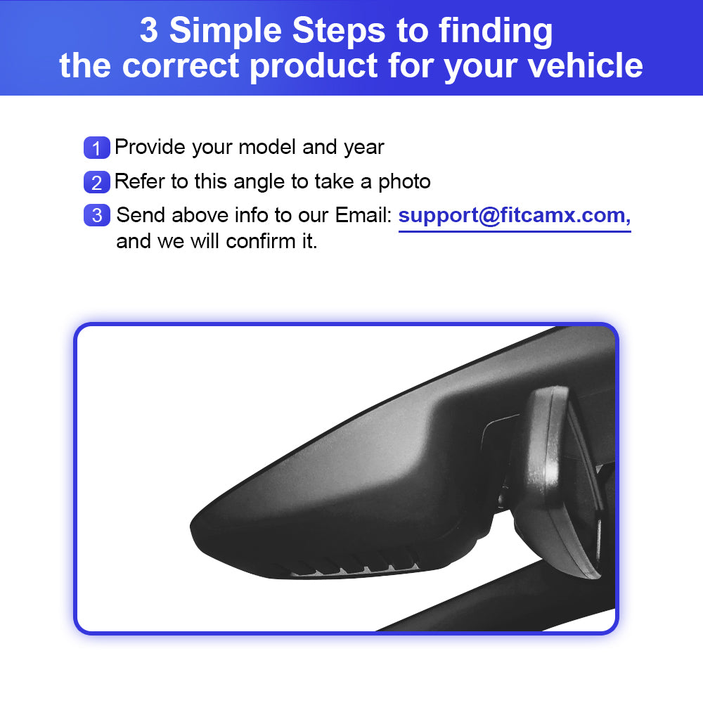 FITCAMX Dash Cam for Ford Galaxy S-Max 2019-2023