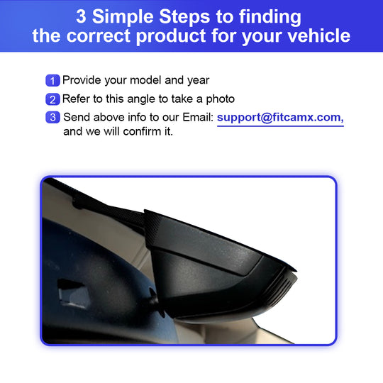 FITCAMX Dashcam für Volkswagen VW Passat B9 2024 2025