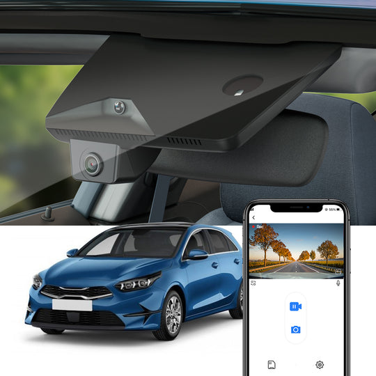 FITCAMX Dash Cam for Kia Ceed 2024 -2026 (Rear Mirror Cover part number 96010-J7450)