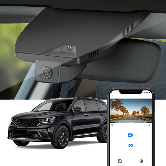 Fitcamx Dash Cam per Kia Rio 2021 - 2023 (Copertura Specchio Retrovisore numero parte 96005-H8500)