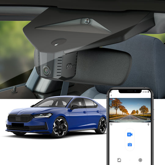 FitCamx Dash Cam para Skoda Superb 3 FACELIFT 2020-2023