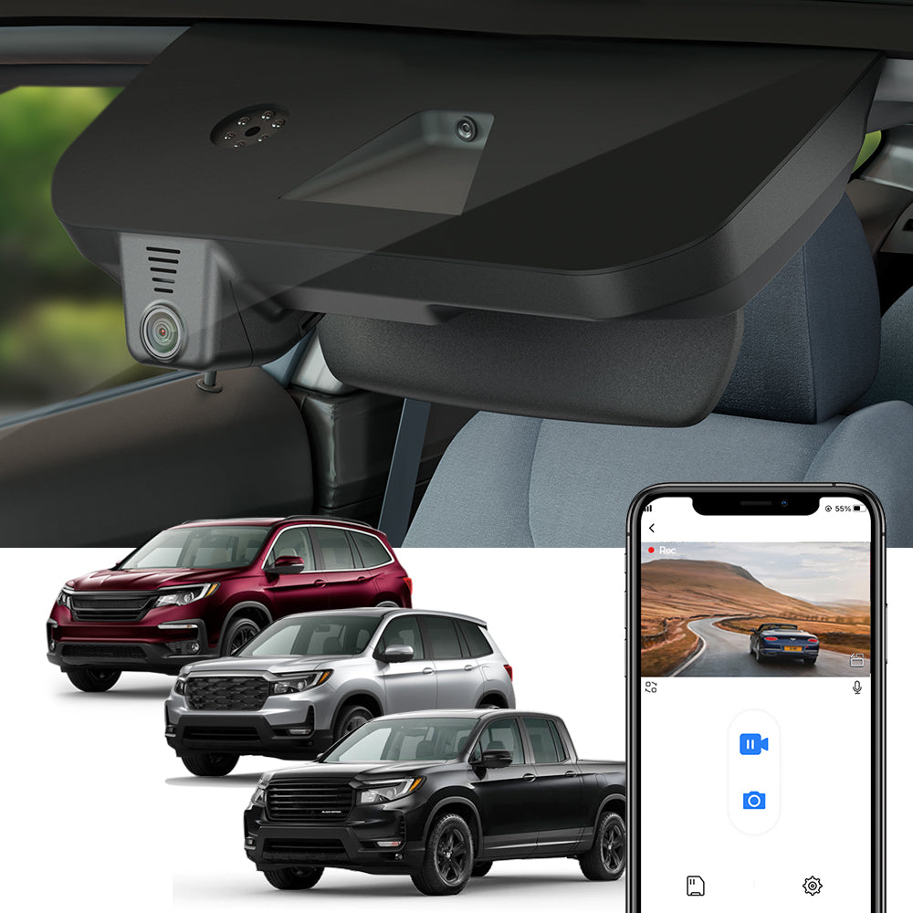 Pilot Integrated Camera FITCAMX Dash Cam for 2016-2022 Honda Pilot