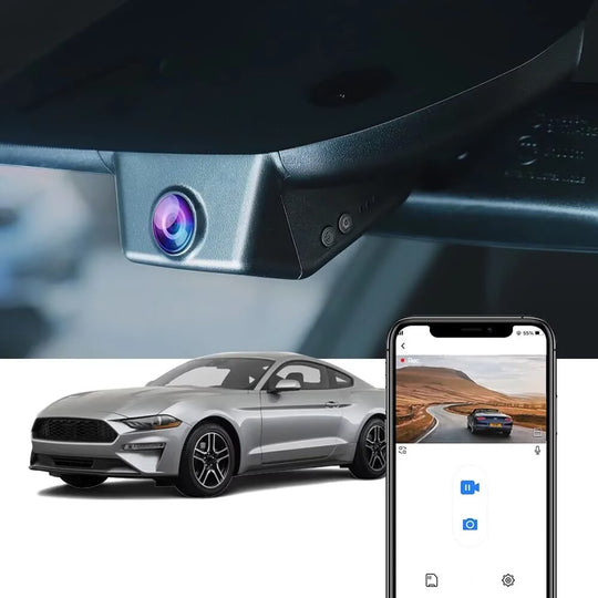 Fitcamx Dash Cam for 2019-2022 Ford Mustang
