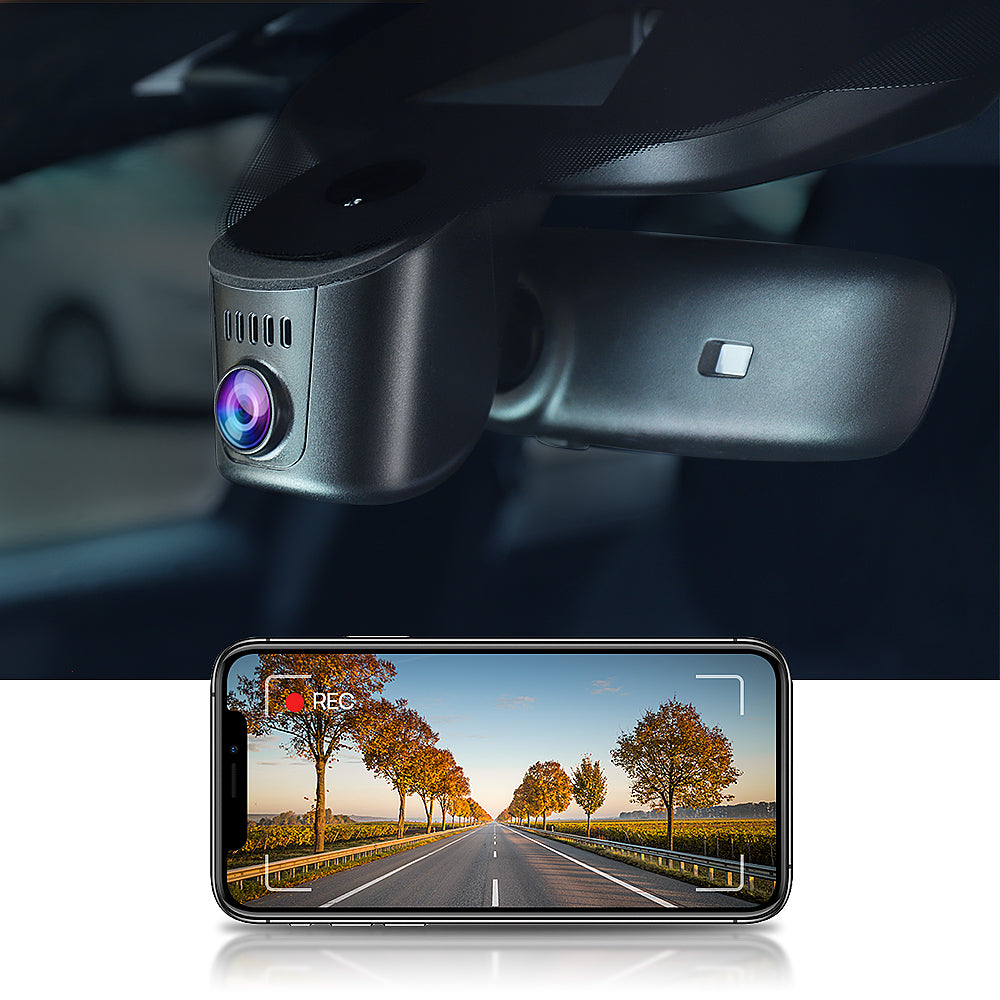 Fitcamx Front 4K+Rear 1080P Dash Cam for 2022 2023 Hyundai Santa Cruz &  Tucson SE Limited Night XRT N Line SEL Blue (Auto Dimming Mirror), OEM  Look